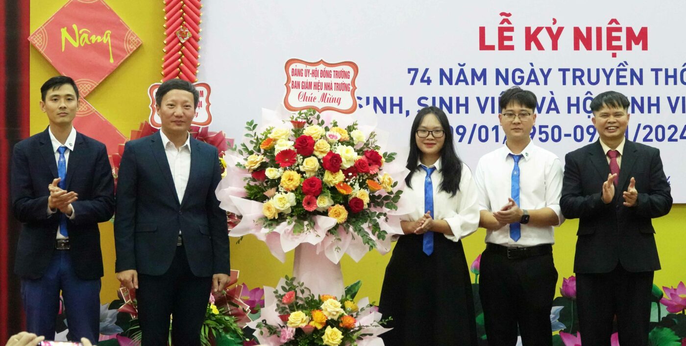 Lễ kỷ niệm 74 năm ngày truyền thống Học sinh sinh viên và Hội sinh viên Việt Nam (09/01/1950 – 09/01/2024) và Chương trình đêm nhạc học sinh, sinh viên.